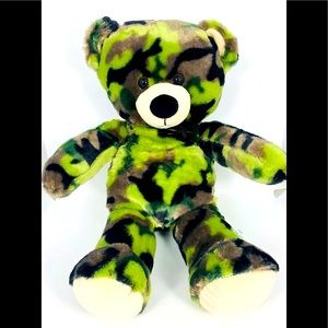 Build-A-Bear Camouflage Bear 17”